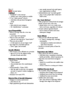 SOCA 321 Week 13 notes
