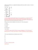 CHEM 111 Study Guide Exam 3