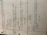 Math notes week 10