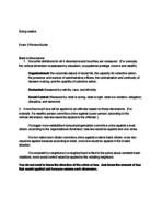 Doing Justice Exam 3 Study Guide