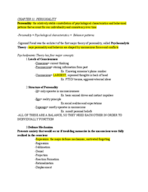 Psych 101 week 9 notes