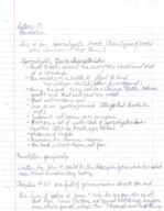 Survey of the New Testament week 15 notes