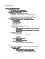 PSIO 305 - Week 13 Notes 