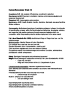 Foodservice 220, Week 10