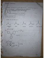 Organic Chemistry II : Week 12 Notes