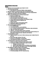 SPHL100-Midterm STUDYGUIDE