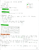 STA2023 Exam 3 (Final) Study Guide
