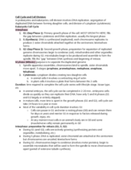 Biology Test 4 Study Guide