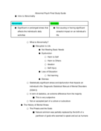 PSYC 311 Study Guide