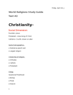REL 206 Study Guide