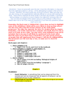 Physiological Psychology FINAL EXAM Review! 