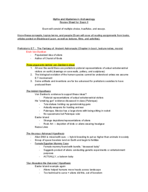 Exam 3 / Final Study Guide