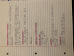 Physical Geography: Week 11 notes 