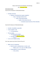Final Exam Study Guide 