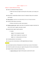 PSY 452 - Exam 3 Study Guide