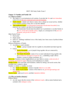 SOCY 100: Exam 3 Study Guide 