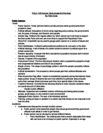 STUDY GUIDE FOR FINAL