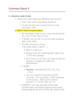 common stock 2, NPV, and IRR 