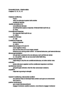 PSY 246 Study Guide Test 4, Final