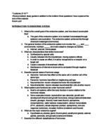 BSCI201 Final Exam Study Guide