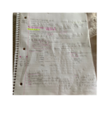 study guide for exam 1 