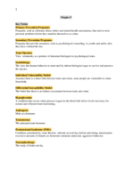 Chapter 5 Key Terms