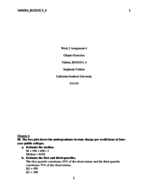 Business Statistics Questions