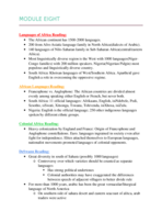 Global Perspectives Module 8