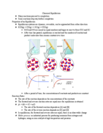 Chapter 6: Chemical Equilibrium