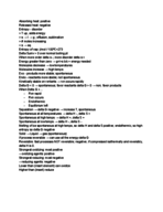 Exam Study Guide