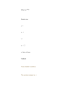 Math 1201 Quiz Review
