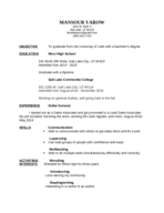 Resume
