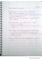 Bio101 Lecture notes week 1