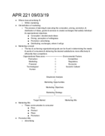 APR 221 Tuesday