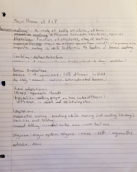 BIOL 220 week one Notes