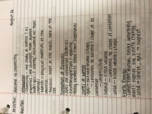 Week One Notes