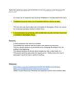 test notes