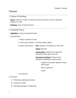 BIO 163 Chapter 4 Notes
