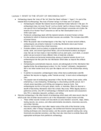 ANTH 202, Week 1 Notes
