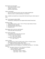 Chemistry Lecture Note Week 2 (Light)