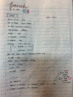 French 101, Week 1