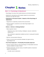 Chapters 1-2 Notes