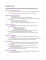 hist 1220 week 2 notes