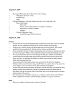PHIL 0302 Week 1 Notes