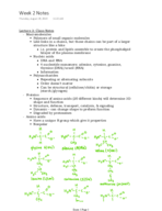 ABIO 217 Cell Biology Week 2 Notes