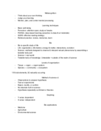 BIO 110, Week 1