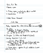 BUS 100 Week 3 Notes