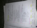 Basic biology, week 1 notes 