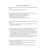 STUDY GUIDE WEEK 1-4