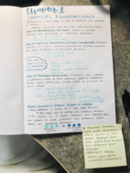 Chemistry 120 chapter 1 notes